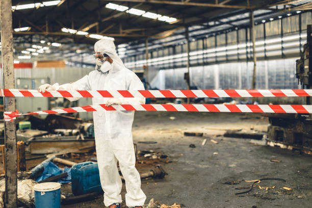 Professional Biohazard technician working in Little Suamico, WI